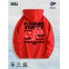 Pleasure Studios Graphic Hoodie 100% Cotton US Warehouse 7 ColorsColor: