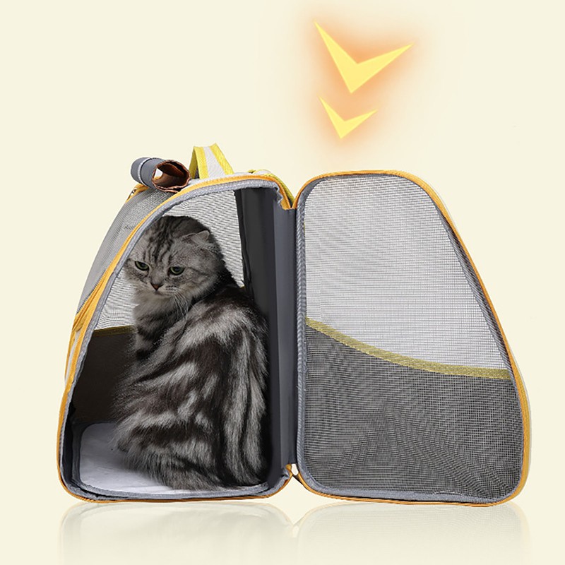 Cat Carrying Backpack Breathable Large Window Portable Pet Travel Carrier