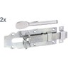 Alberts 117177 Stable Door Lock Bolt | Straight, with Flat