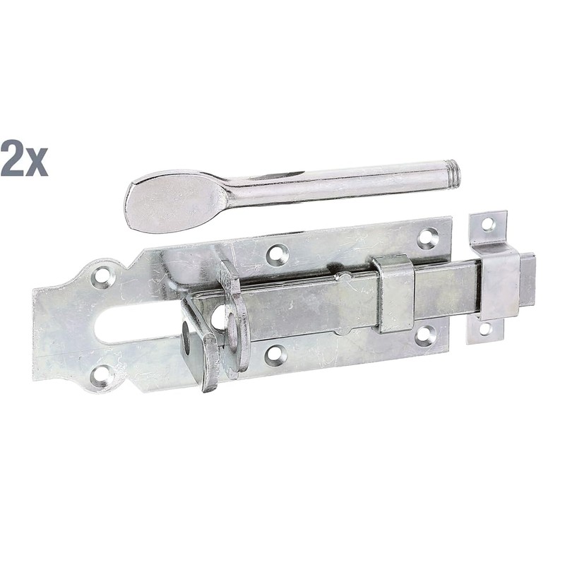 Alberts 117177 Stable Door Lock Bolt | Straight, with Flat