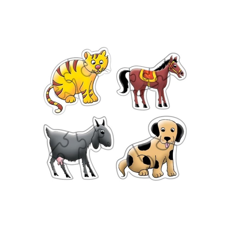 Creative Educational Early Years Domestic Animals Puzzles