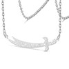 VASSAGO Zulfiqar Sword Necklace for Women Men Zulfiqar Necklace Imam