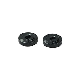 POSH FAITH 031176-70-10 Motorcycle Supplies Bar End Repair Parts Honda M6 Type Bar End Spacer 2 Piece Black