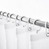 Ariv Hommey Extra Long Thick Polyester Shower Curtain, Waterproof, Minimalist