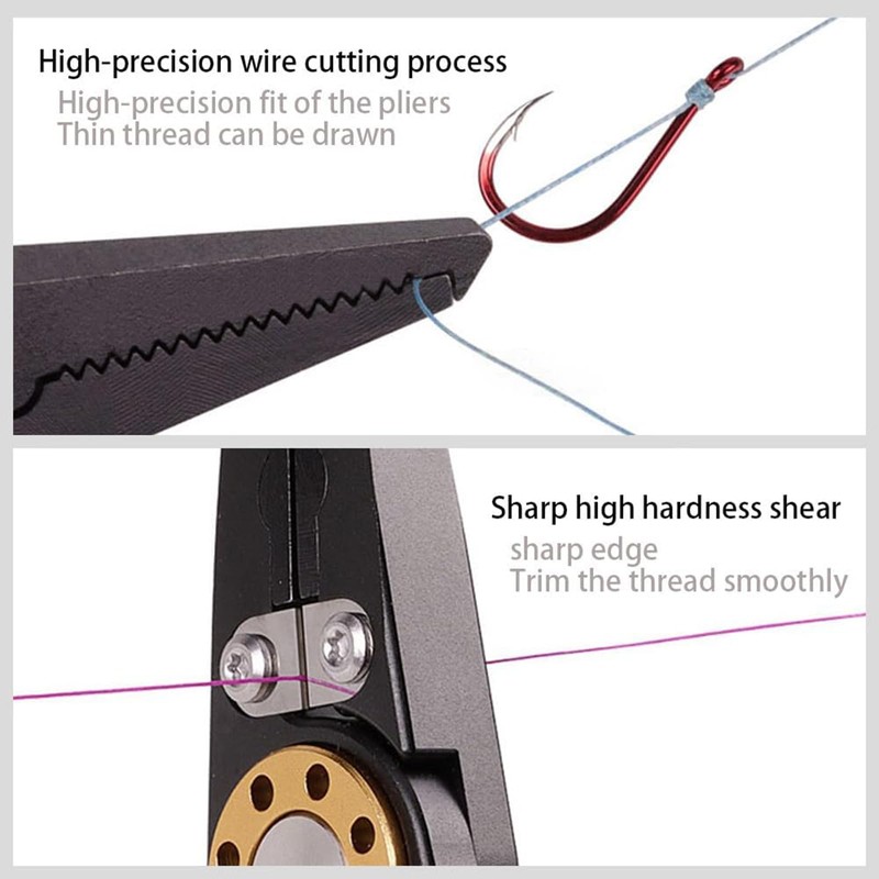 Cozioz Multi-Function Fishing Pliers – Fly Fishing Gear, Fish Lip