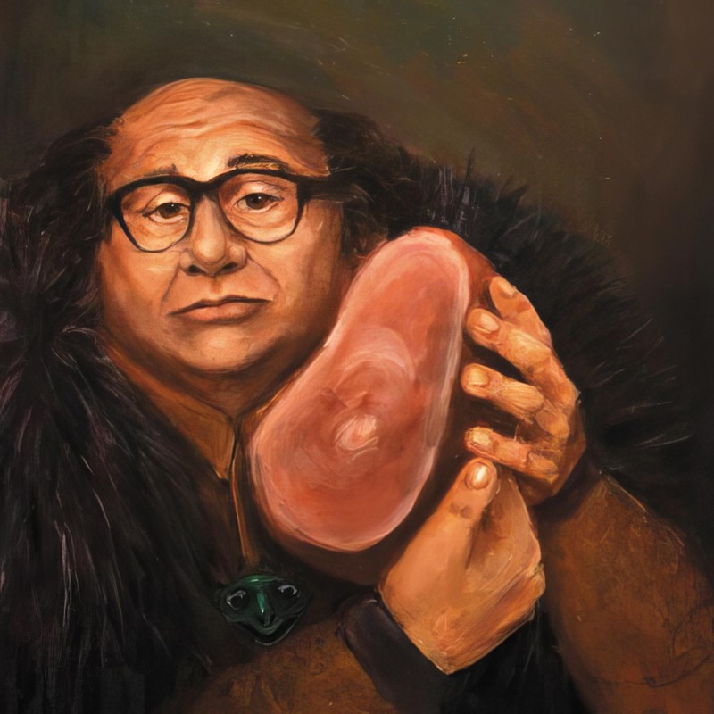 ZFENGYYUAN Danny DeVito Art Decorative Throw Pillow Covers For Sofa