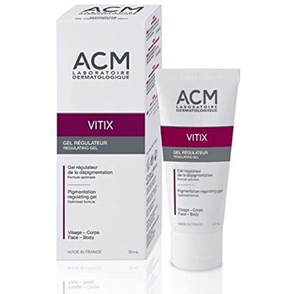 ACM Laboratoire Vitix GEL Repigmentation Vitiligo Skin 50ml Vitiliginous Skin Treatment Beauty Skin