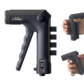 Hand Strength Trainer, Grip Strength Trainer Adjustable, Grip Trainer for Hand Training, Finger Trainer with Mechanical Counter, Hand Muscle Trainer with Two Training Modes, Grip Strength Trainer, Pack of 1