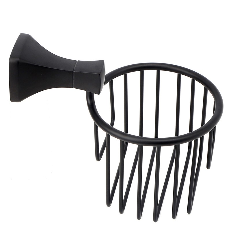 Space Aluminum Wall Mounted Toilet Paper Holder Basket Tissue Organizer
