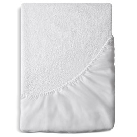 Dreamzie Waterproof Mattress Protector for Cots and Adults, Breathable Mattress Toppers, 100% Cotton, Anti-Allergic, Anti-Dust Mite & Hygienic