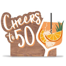 50 Geburtstag Frauen Holzkarte - Aperol - Cheers to 50 Geburtstagskarte | Geburstagskarte 50 Frau, Karte 50 Geburtstag Frau, Geburtstagskarte 50. Geburtstag Frau, 50. Geburtstag Frauen, 50 Geburtstag