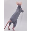 Sphynx Cat Clothes 4 legs Pure Cotton Comfortable Stretch Hairless