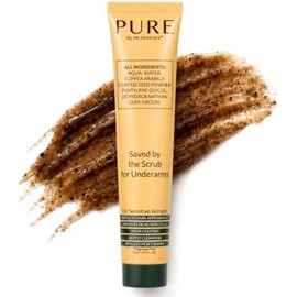 MUDMASKY Puro - Exfoliante Para Axilas. Exfoliante Y Mascarilla Desintoxicante Para Axilas. Elaborado Con 5 Ingredientes Naturales, Incluyendo Granos