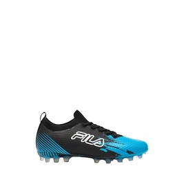 FILA Unisex Adult's Urbino Football Boot, Black/Blue Atoll, 11 US Women/11 US Men