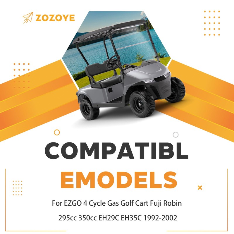 For EZGO 4 Cycle Gas Golf Cart Fuji Robin 295cc
