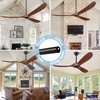 BOOSANT 18 INCH Ceiling Fan Downrod With Extended Wires,Extension Rod