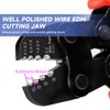 Wire Rope Crimping Tool with Ratchet, Ferrule Swaging Tool for