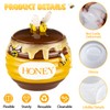 LET’S Resin Honey Jar Resin Molds Silicone, Large Resin Jar