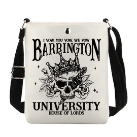 JTOUK Dark Romance Barrington University Inspired Tote Bag House of Lords Gift Haunting Adeline Gift (Barrington CB EU)