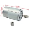 2 Pcs 550 40000RPM Electric Motor High Speed RS550 12V