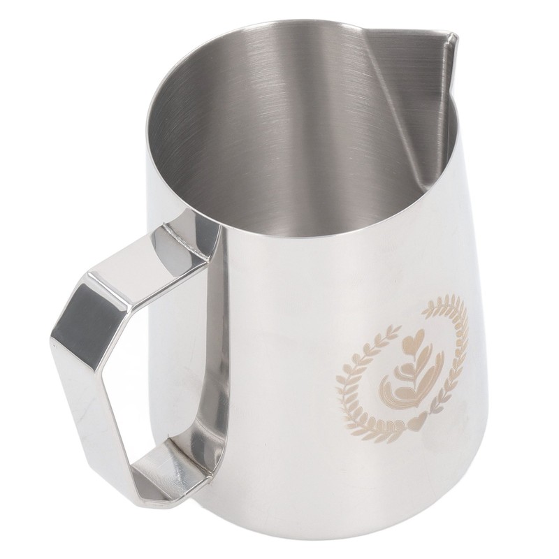 Milk Frothing Pitcher Stainless Steel Frother Jug Mixing Cup Pot