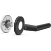Berlin Modisch Passage Lever Door Handle Sleek Round Non-Locking Lever