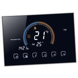 DOITOOL WiFi Temperature Sensor Smart Thermostat Home Controller Thin Large LCD Display