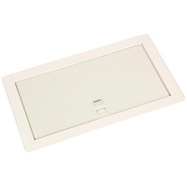 KOTARBAU® Fireplace Door 13 x 26 cm White Inspection Flap Inspection Door Maintenance Door Cleaning Flap Maintenance Opening Inspection Door