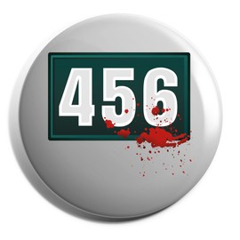 Hippowarehouse Player 456 (Pocket) Badge Various Sizes 38mm 50mm 75mm