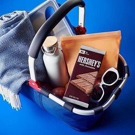 Hershey's Milk Chocolate Easter Candy, 4.4 Ounce, Extra Large Bars, 12 Count