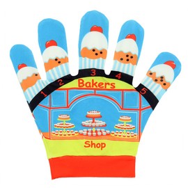 The Puppet Company Favourite Song Mitts Five Currant Buns Hand Puppet