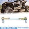 X AUTOHAUX 2pcs M8 Steering Tie Rod for 50cc 70cc