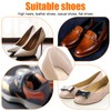 6 Pairs Sandal Strap Cushion Strips, Transparent Self-Adhesive Heel Liners