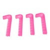 4pcs Ice Skate Guards Antiskid Soft Plastic Adjustable Hockey Skate