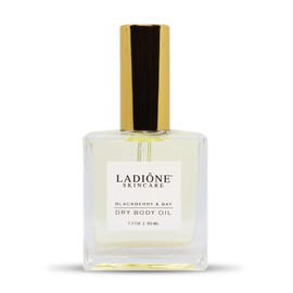 LADIONE SKINCARE Blackberry & Bay Dry Body Oil (USDA Organic + Natural Ingredients- LADIONE SKINCARE)