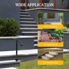 Handrail Railing, Single Post Handrail, Stair Railing for Concrete, Sturdy
