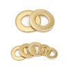 CONPHERON Brass Flat Washers Flat Lock Washers (M3 x 10