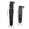 2pcs Bicycle Fenders PP Waterproof Rollable Bike Front Rear Mudguard