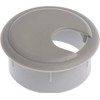 The Hillman Group 59340 Grey Grommet with Cap, 2-1/2-Inch, 2-Pack