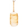 FeelfunFeather Lambswool Duster with Solid Wooden Handle,Leather Hang Strap,Comfortable Grips
