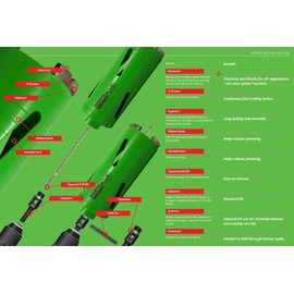 CorePlus Hex Extension Adaptor 240mm