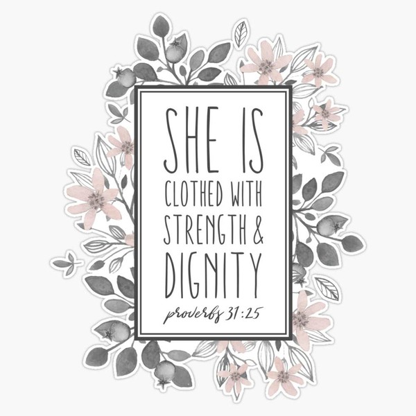 Christian Quote Bumper Sticker Vinyl Decal 5 inches