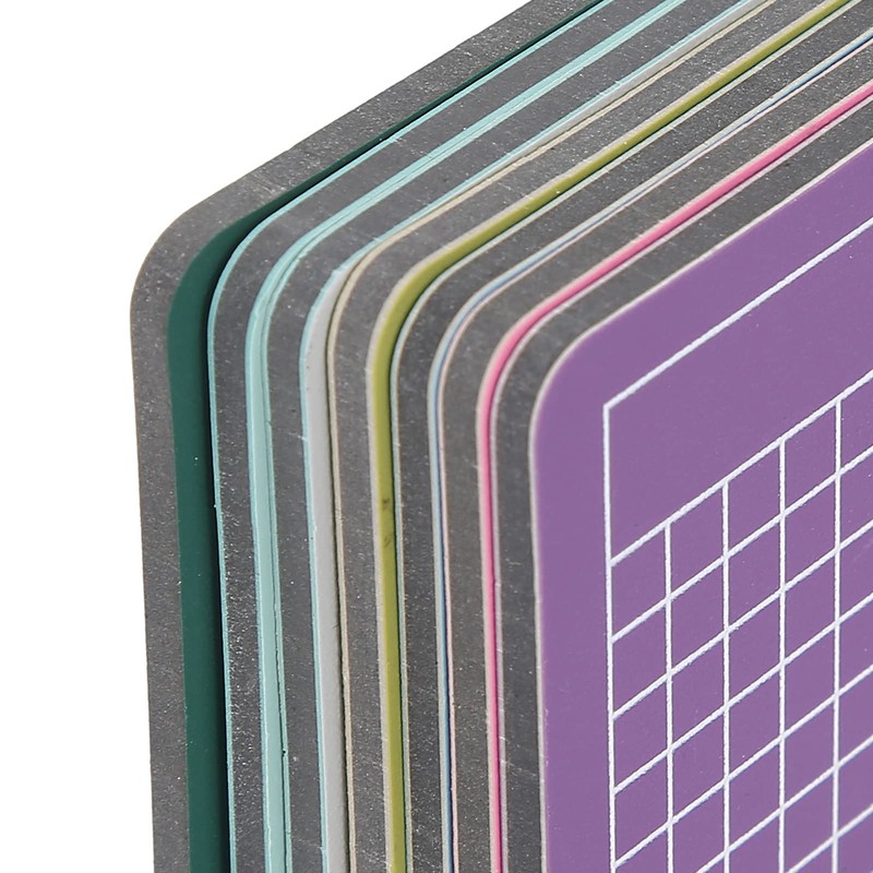 7 Pieces Cutting Pad Mini Mat Colourful Craft DIY Carving