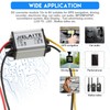 2 Pcs Waterproof Car Power Converter, 12V to DC 6V