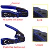 RJ45 Crimp Tool for Cat5e Cat6 Cat6a Pass Thrugh Connectors
