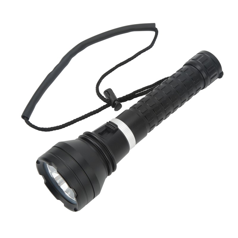 Underwater Flashlight High Brightness 1500 to 2000LM IPX8 Waterproof XHP70