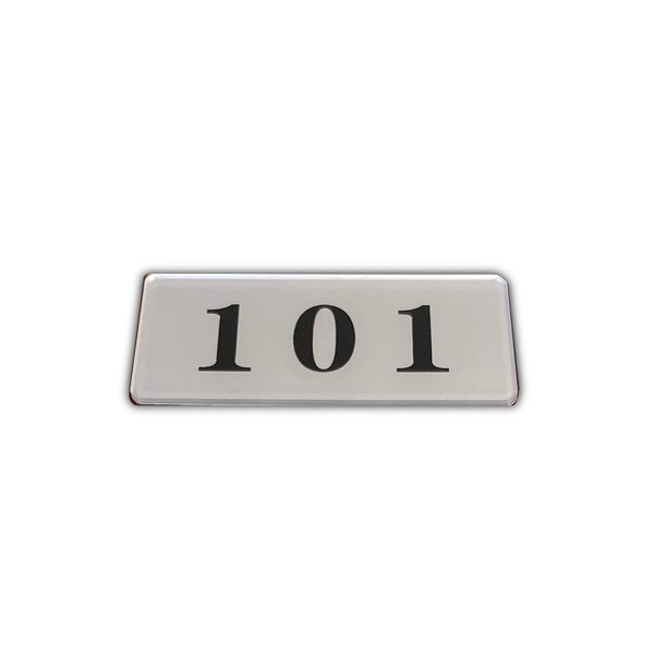 Seagron Room Number Plate, Room Number Plate, Stylish, Acrylic, 1.4