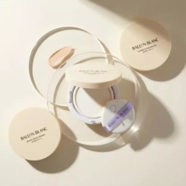 Ballon Blanc 발롱블랑 백탁없고 간편한 저자극 쏘리 선쿠션 SPF50+ / PA++++ Ballon Blanc No White Cast Easy Low Irritation Sorry Sun Cushion SPF50+ / PA++++