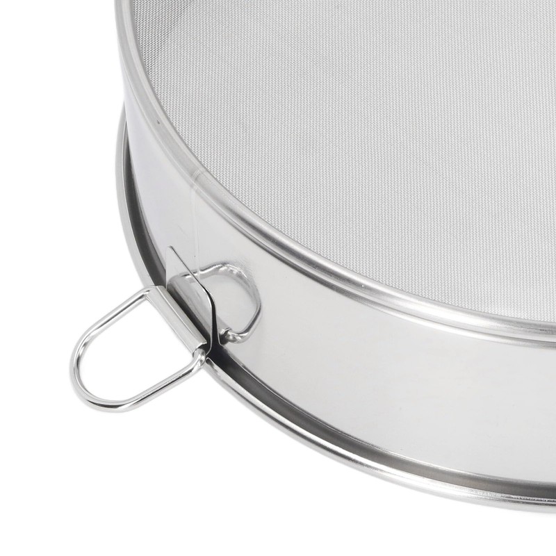 Large 80 Mesh Sieve, Flour Sieve, Plated Stainless Steel Sieve,