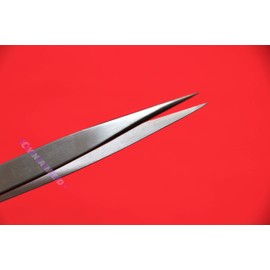 1 Ea Jewelry Tweezers Fine Point German Stainless Jewelry Repair Tool Forceps Cynamed